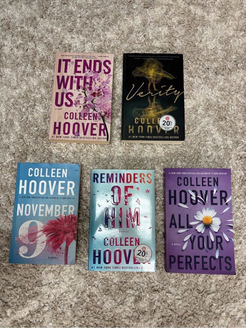 Colleen Hoover Book Lot